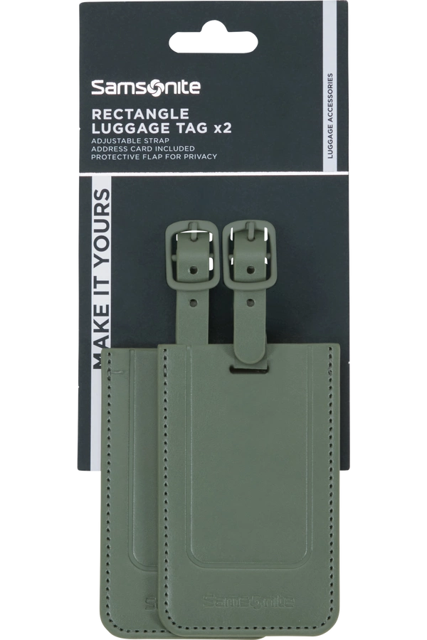 Przywieszka bagażowa x2 Samsonite zielona