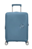 Walizka kabinowa American Tourister Soundbox 55cm powiększana Stone Blue
