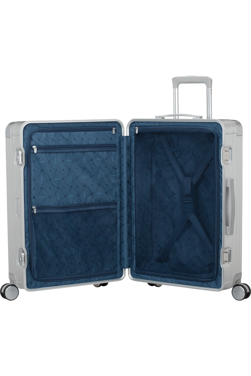 Walizka American Tourister Soundbox Alu 68cm Silver