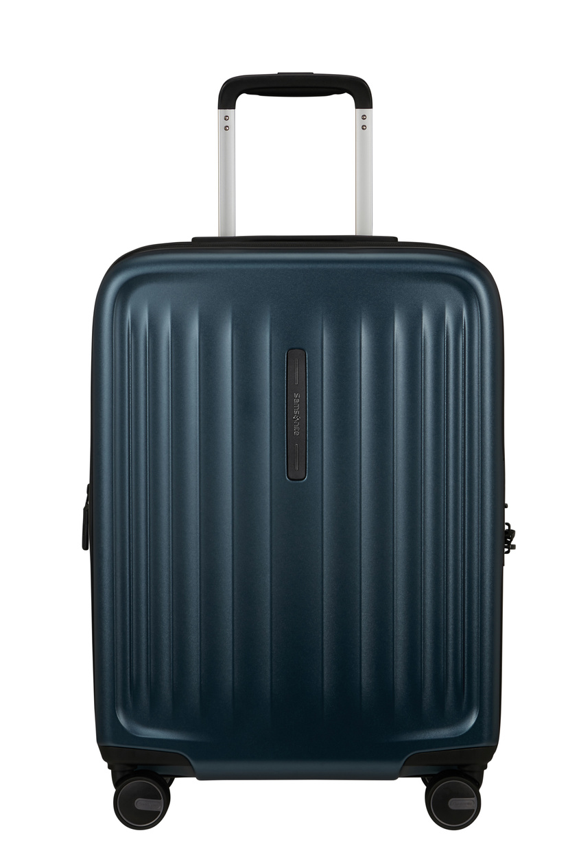Walizka kabinowa Samsonite Fyrm 55cm powiększana granatowa