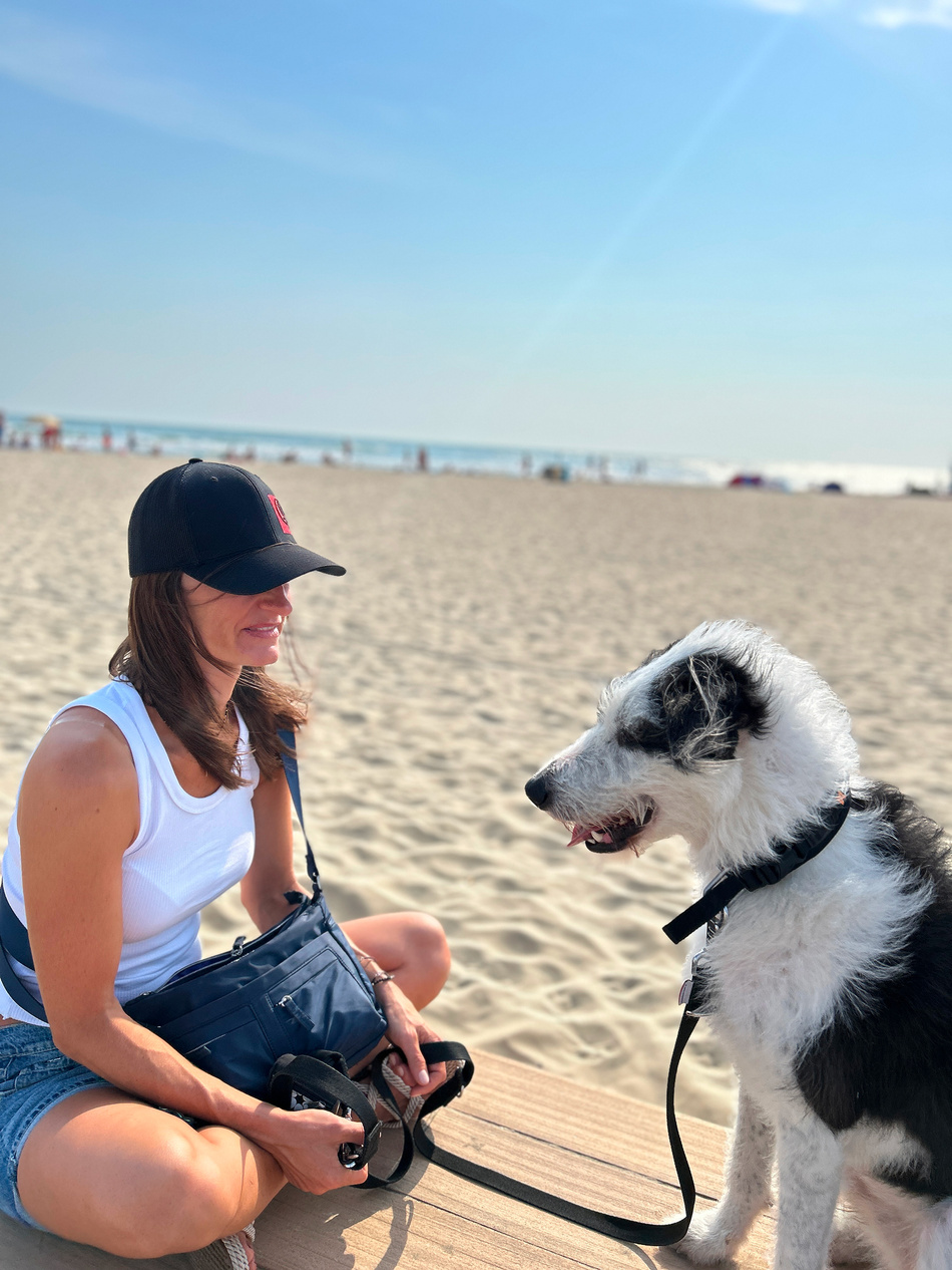 Torebka na ramię BLU MOONKY One-Two Three granatowa