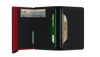 Portfel SECRID Slimwallet Matte Black & Red