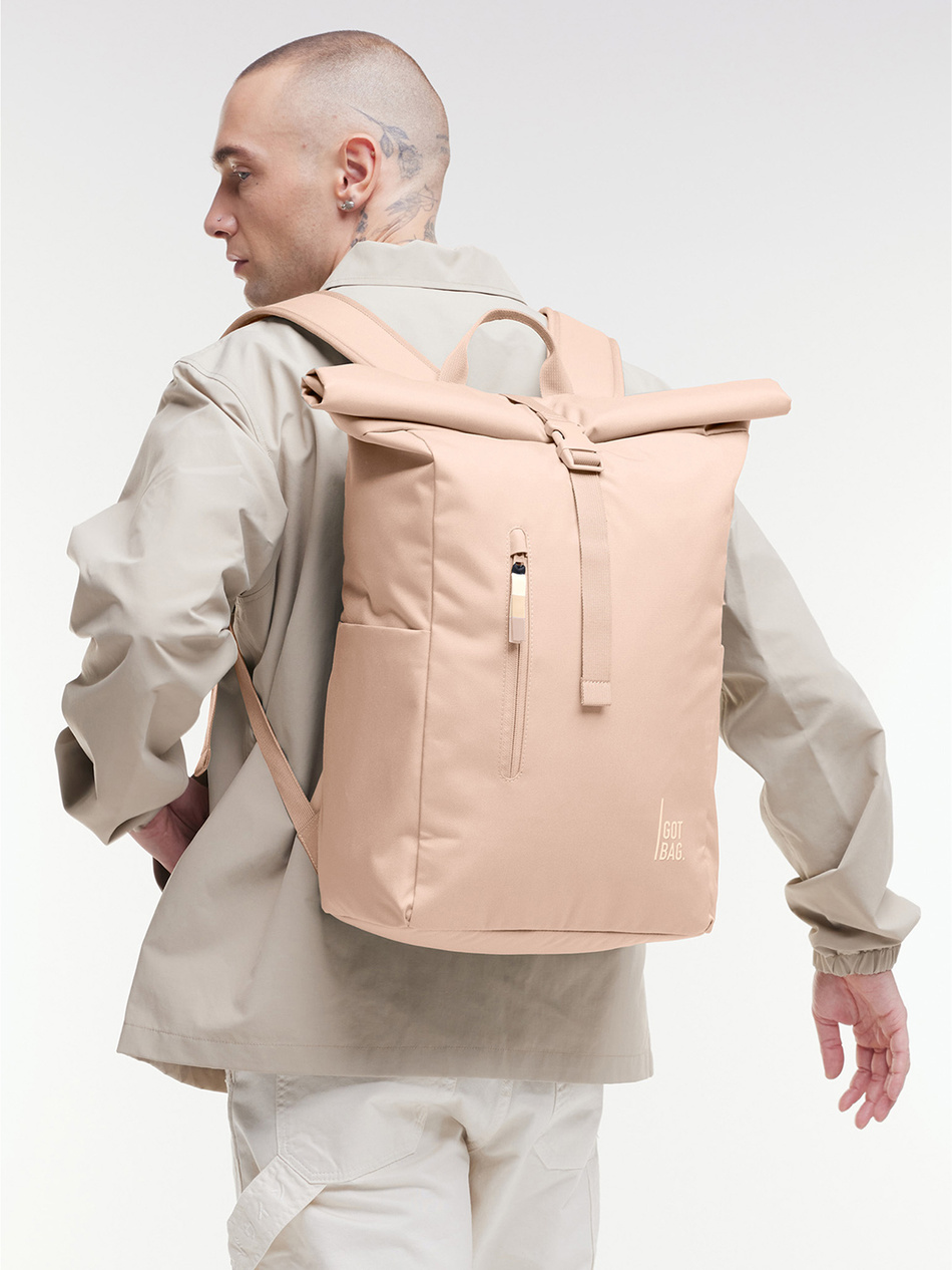 Plecak GOT BAG Rolltop Easy Pearl Monochrome