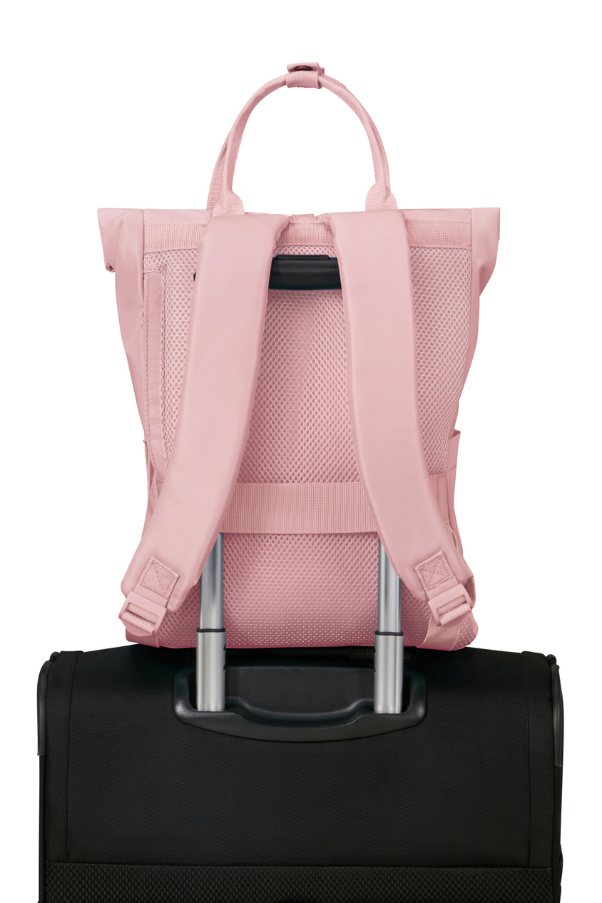 Plecak rolowany American Tourister Urban Groove City różowy