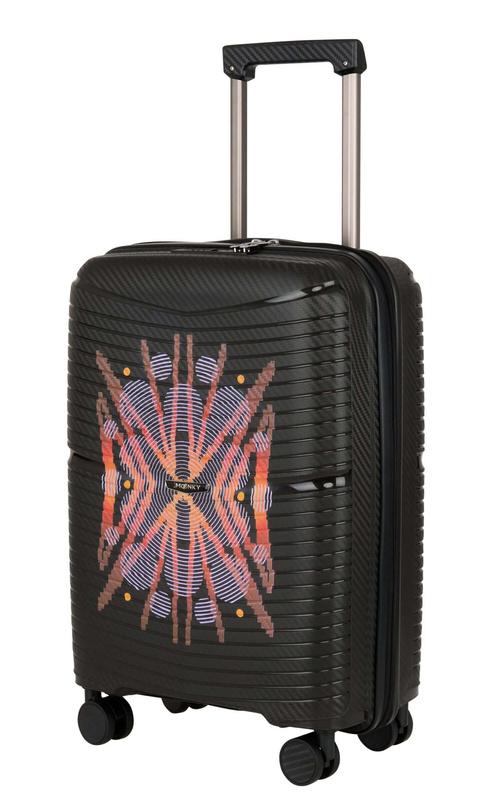 Walizka kabinowa The System BLU MOONKY x Wędzicka