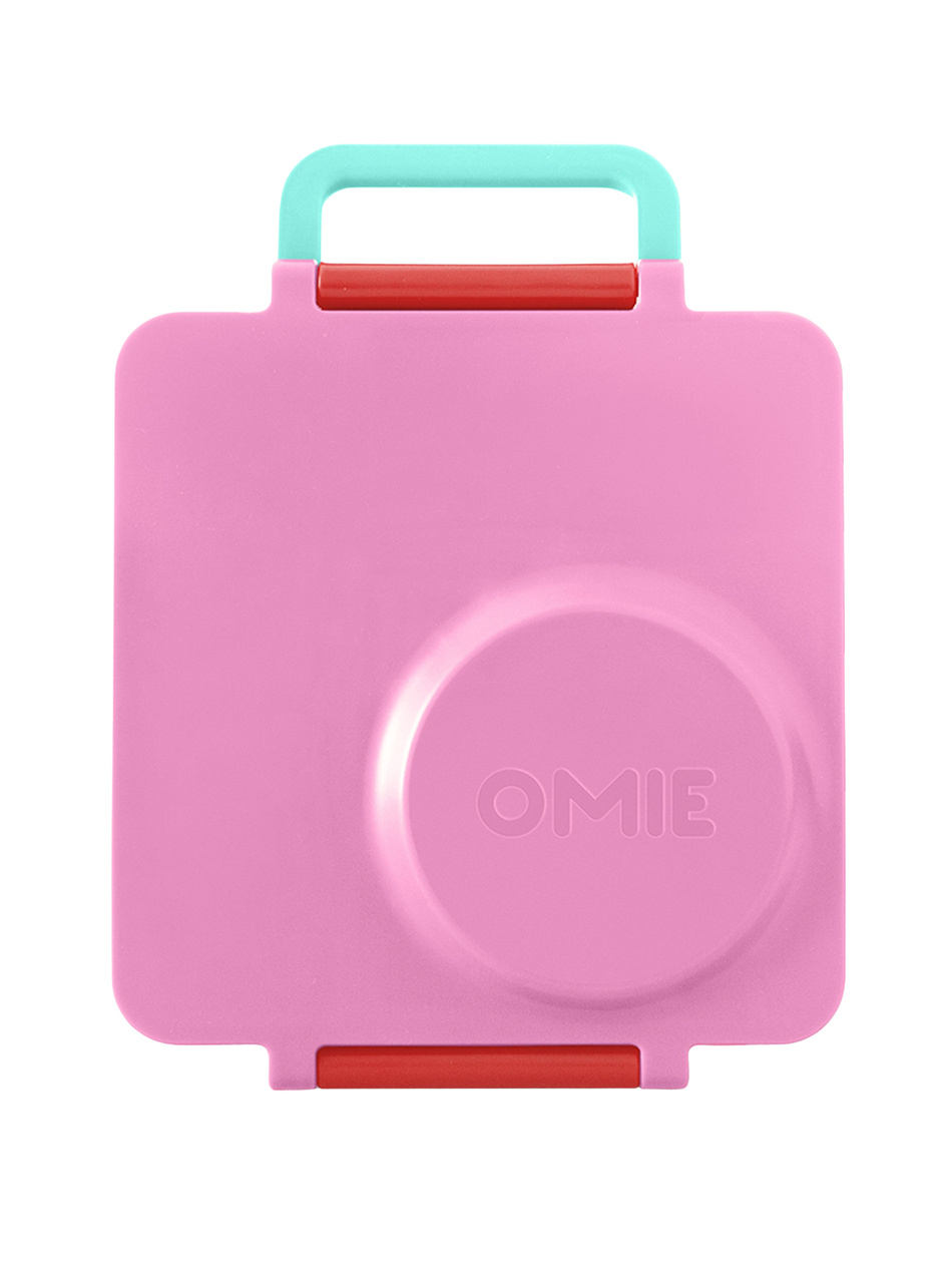 OmieBox Lunch Box Pink Berry