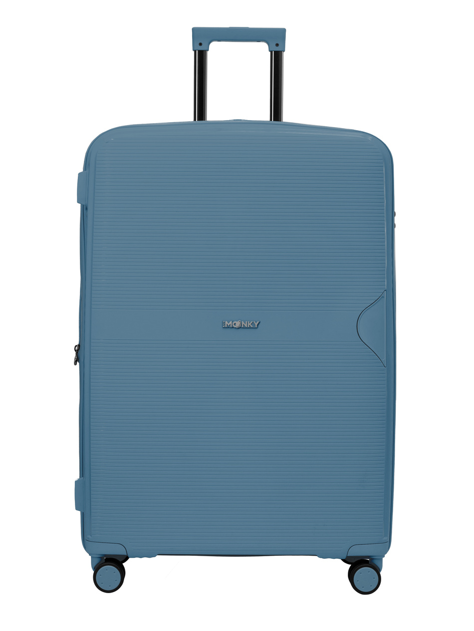 Walizka BLU MOONKY Altair 77cm powiększana Digital Denim