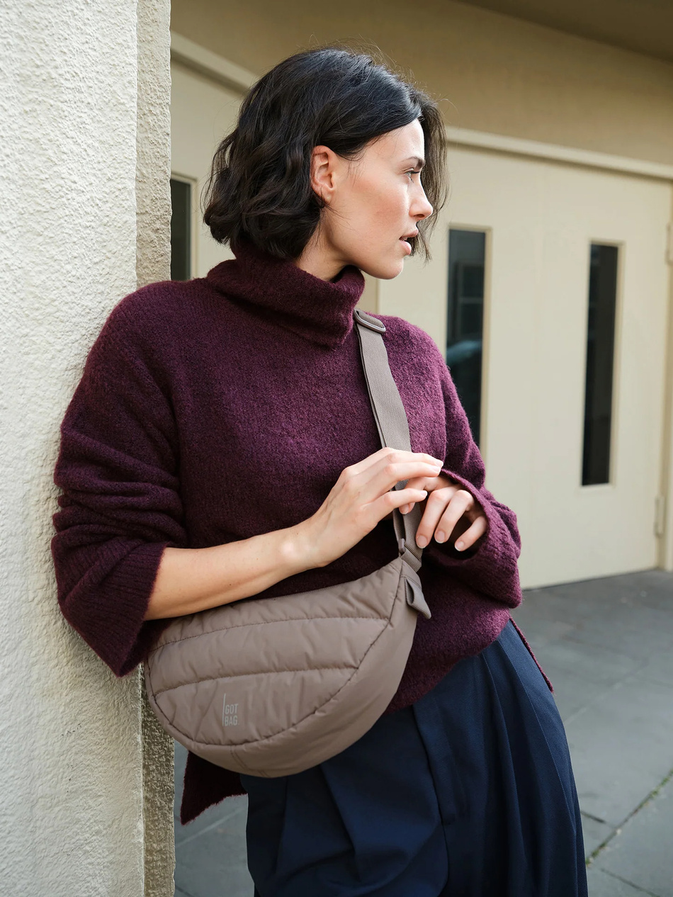 Torba GOT BAG Puffer Moon Bag Small Oyster