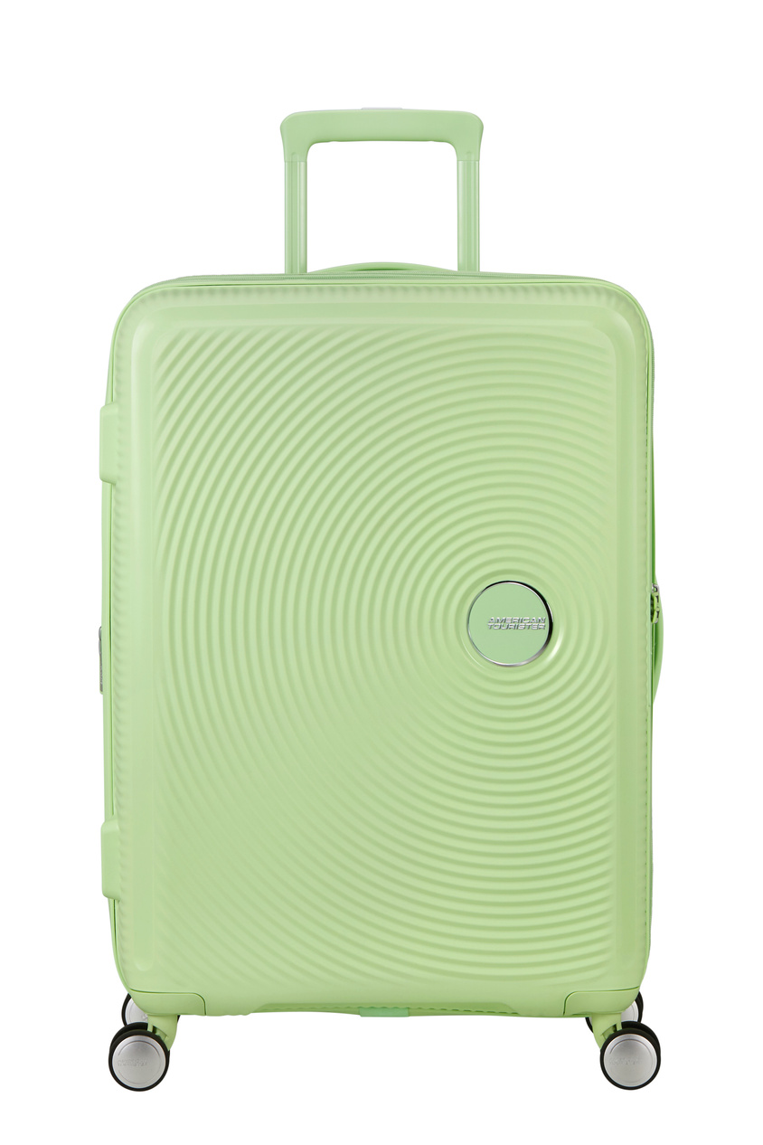 Walizka American Tourister Soundbox 67cm powiększana Kiwi Green