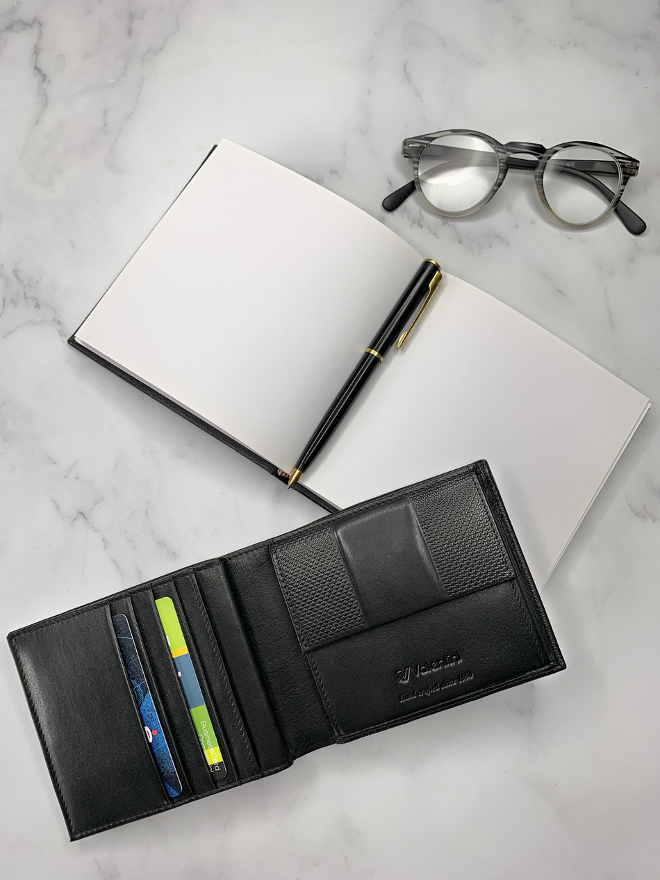 Portfel męski Valentini Yew 929 czarny