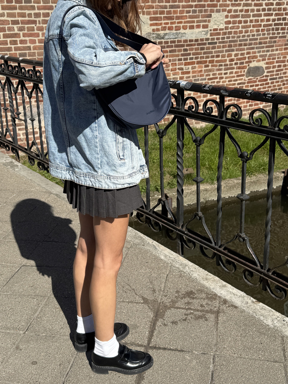 Torebka na ramię BLU MOONKY One-Two Moon granatowa