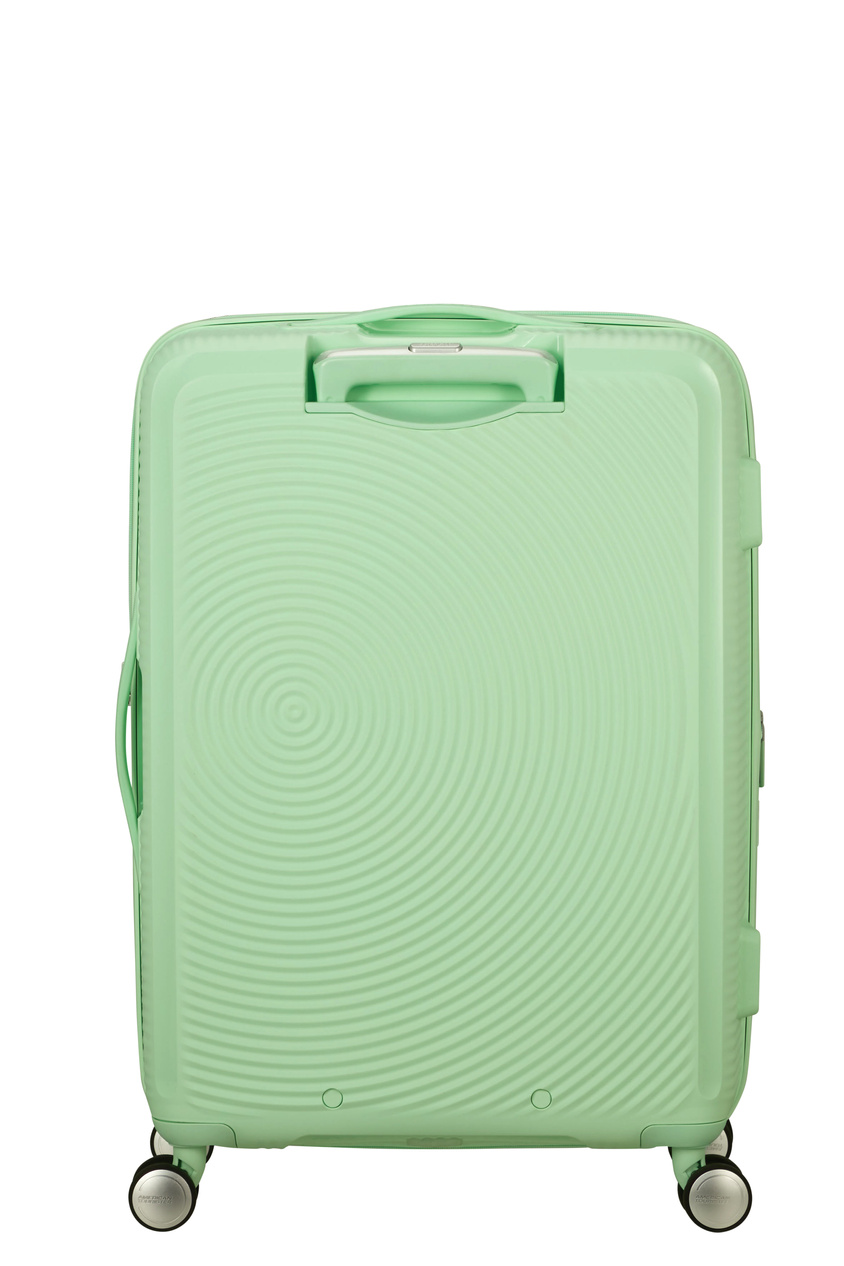 Walizka American Tourister Soundbox 67cm powiększana Pastel Green