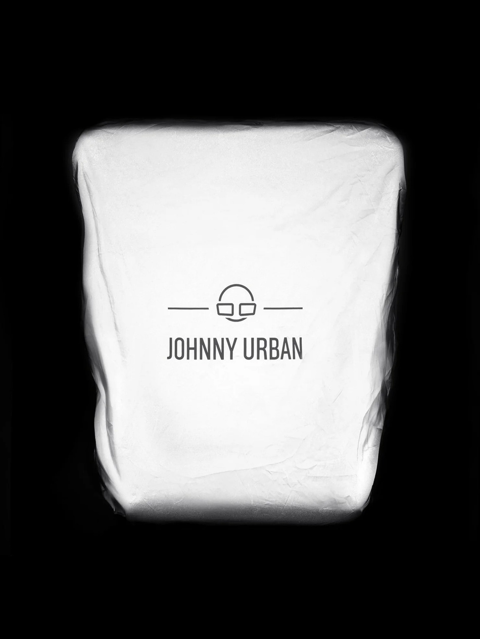 Pokrowiec na plecak JOHNNY URBAN Bo Grey reflective