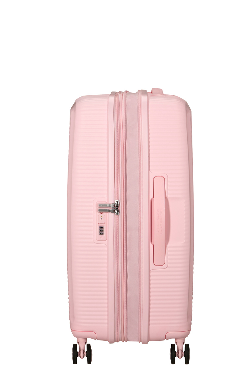 Walizka American Tourister Soundbox 67cm powiększana Pastel Pink