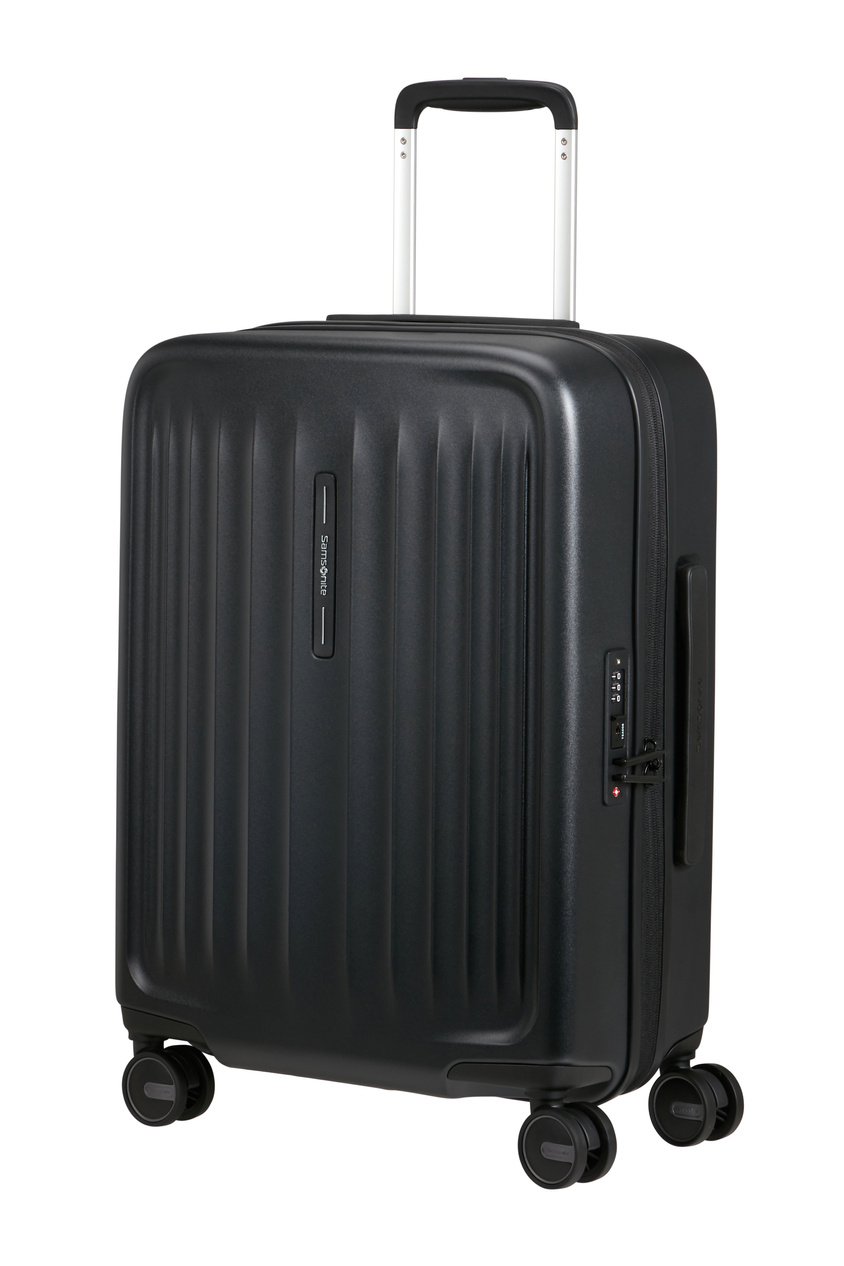 Walizka kabinowa Samsonite Fyrm 55cm powiększana grafitowa