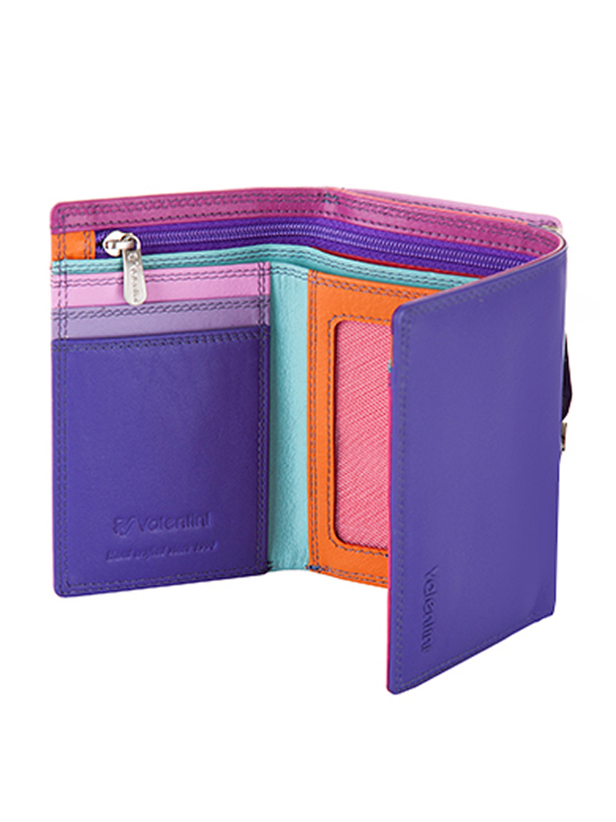 Portfel damski Valentini Colors 386 fioletowy