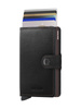 Portfel SECRID Miniwallet Black-Brown
