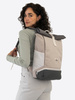 Plecak rolltop JOHNNY URBAN Allen Medium Sand Grey