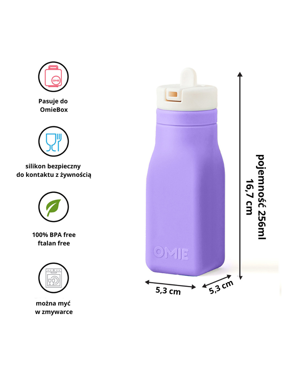 OmieBottle Fioletowa Butelka