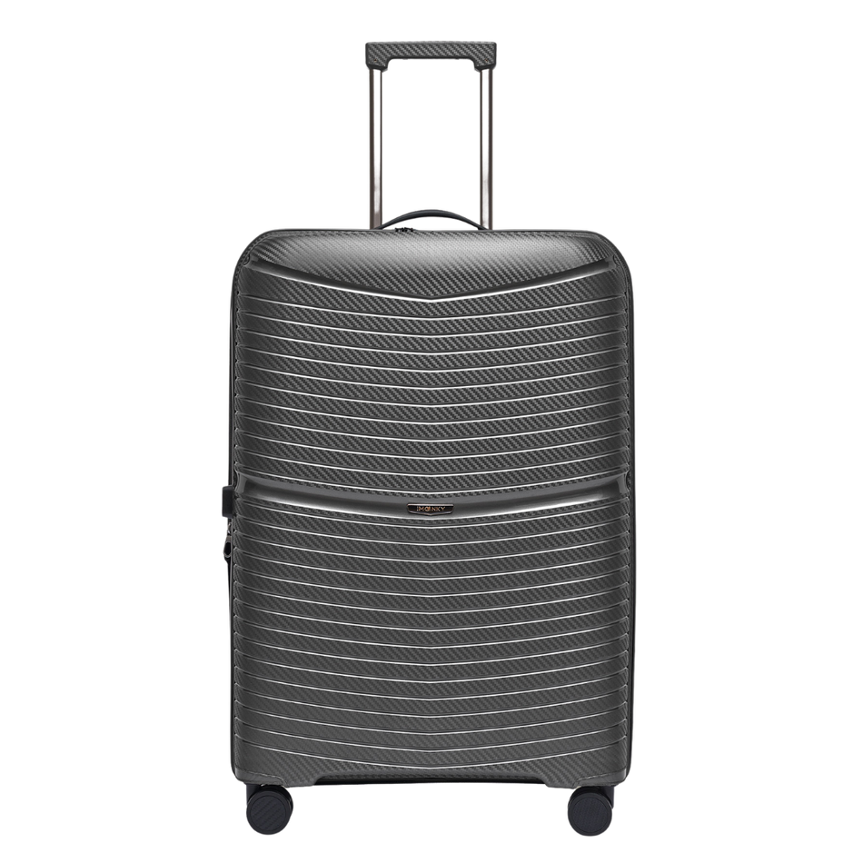 Walizka BLU MOONKY Charon 77cm szara powiększana