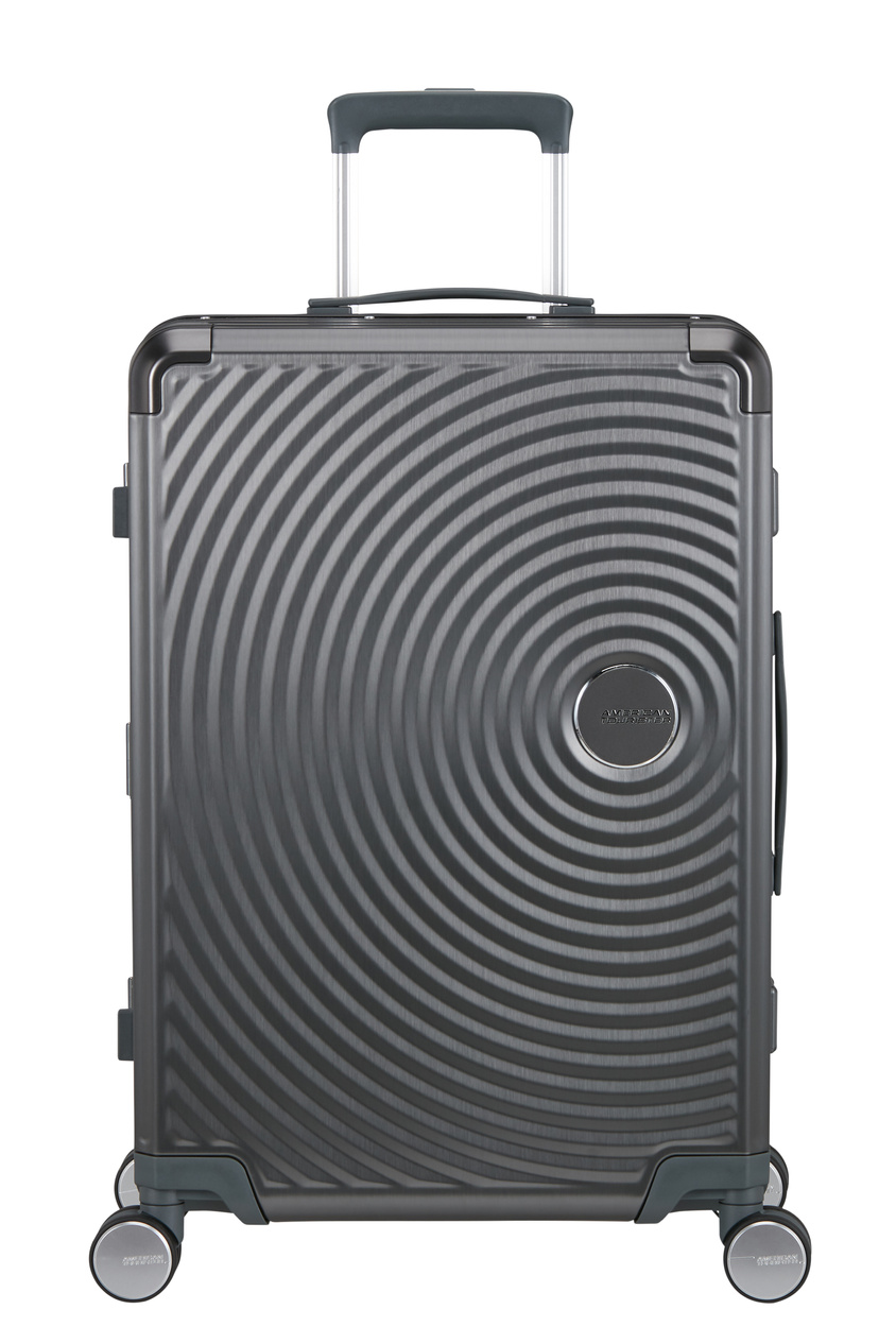 Walizka American Tourister Soundbox Alu 68cm Brushed Anthracite