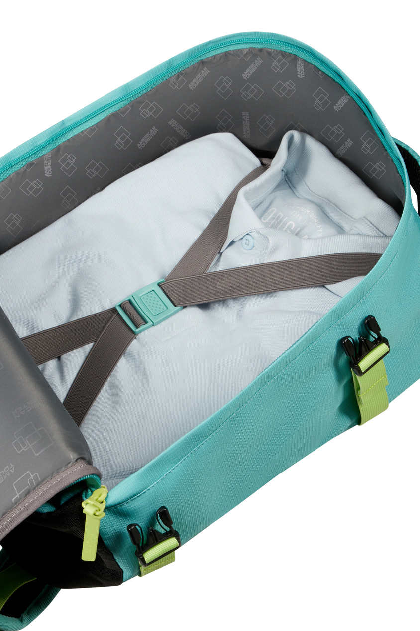 Plecak American Tourister Take2Cabin S turkusowy