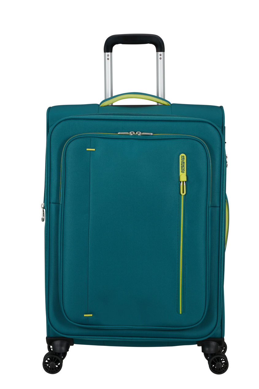 Walizka American Tourister Cloudrider 67cm powiększana zielona