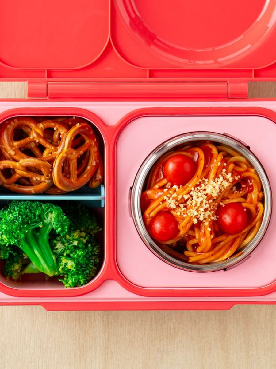 OmieBox UP Lunch Box Cherry Pink