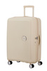 Walizka American Tourister Soundbox 67cm powiększana Coconut Sand