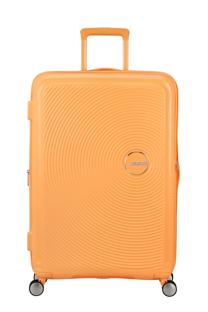 Walizka American Tourister Soundbox 77cm powiększana Papaya Pop
