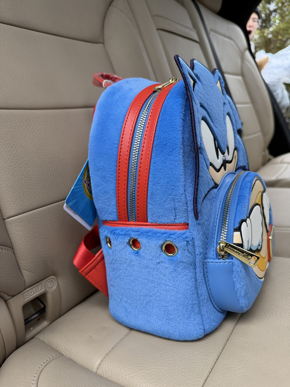 Plecak mały Loungefly Sega Sonic the Hedgehog