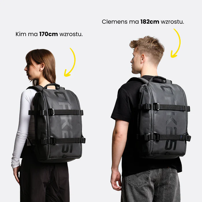 Plecak odblaskowy 360 OAK25 Luminite Daybag czarny