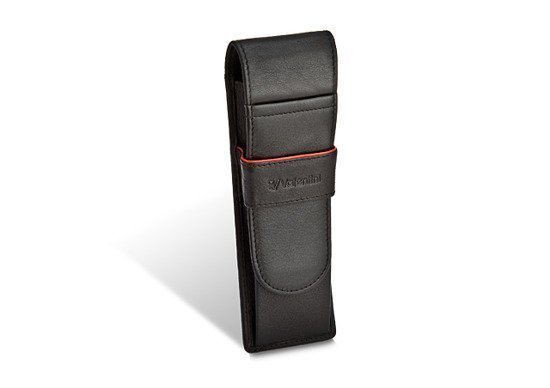 Etui na dwa pióra Valentini Black & Red Diamond