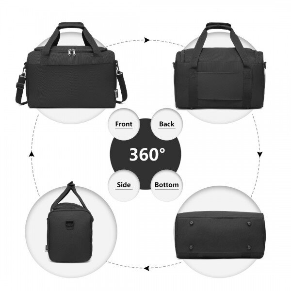 Torba podróżna Kono czarna