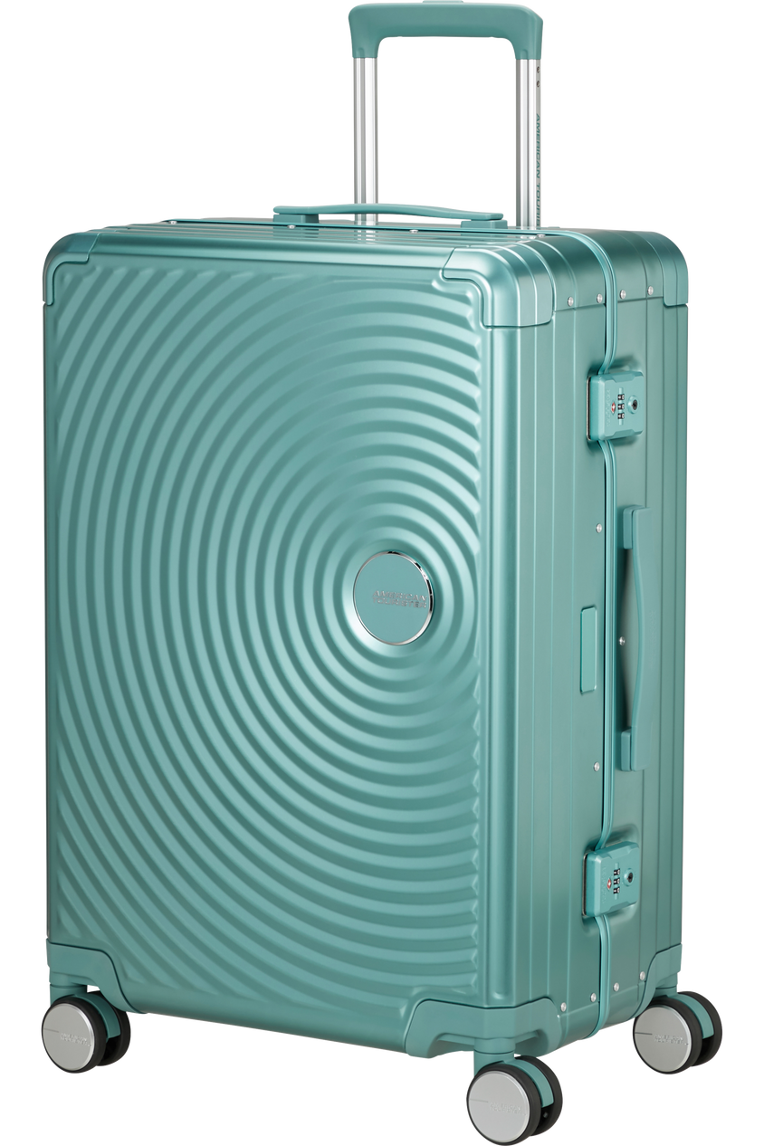 Walizka American Tourister Soundbox Alu 68cm  Dusty Turquoise