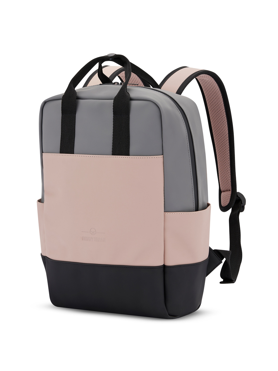 Plecak JOHNNY URBAN Hailey pink-grey