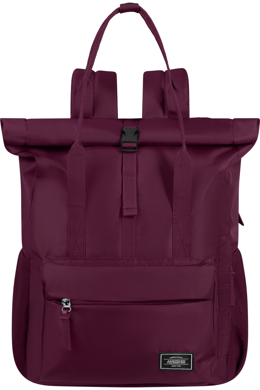 Plecak rolowany na laptopa American Tourister Urban Groove 15.6" wiśniowy