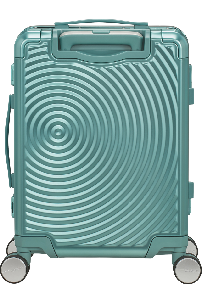 Walizka kabinowa American Tourister Soundbox Alu 55cm Dusty Turquoise