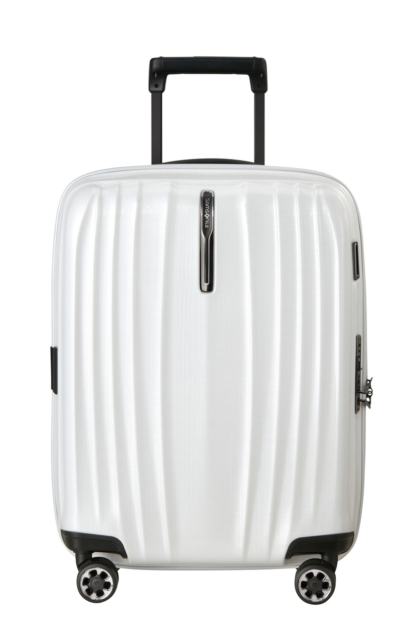 Walizka kabinowa Samsonite Nexis 55cm powiększana Cotton White