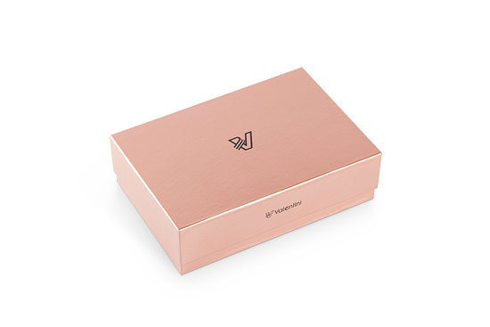 Portfel damski Valentini Metallic 123 miedziany