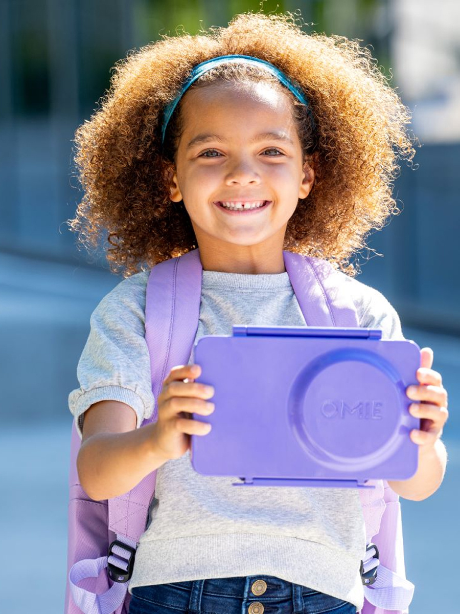 OmieBox UP Lunch Box Galaxy Purple