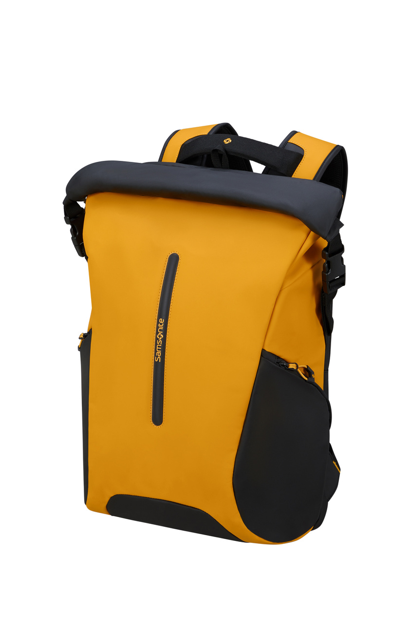 Plecak rolowany na laptopa Samsonite Ecodiver L żółty