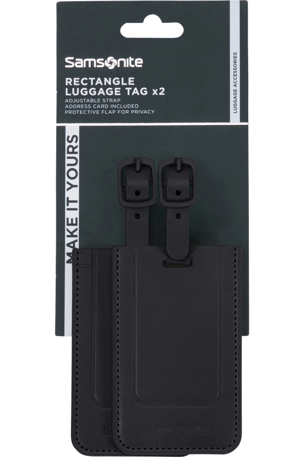 Przywieszka bagażowa x2 Samsonite czarna