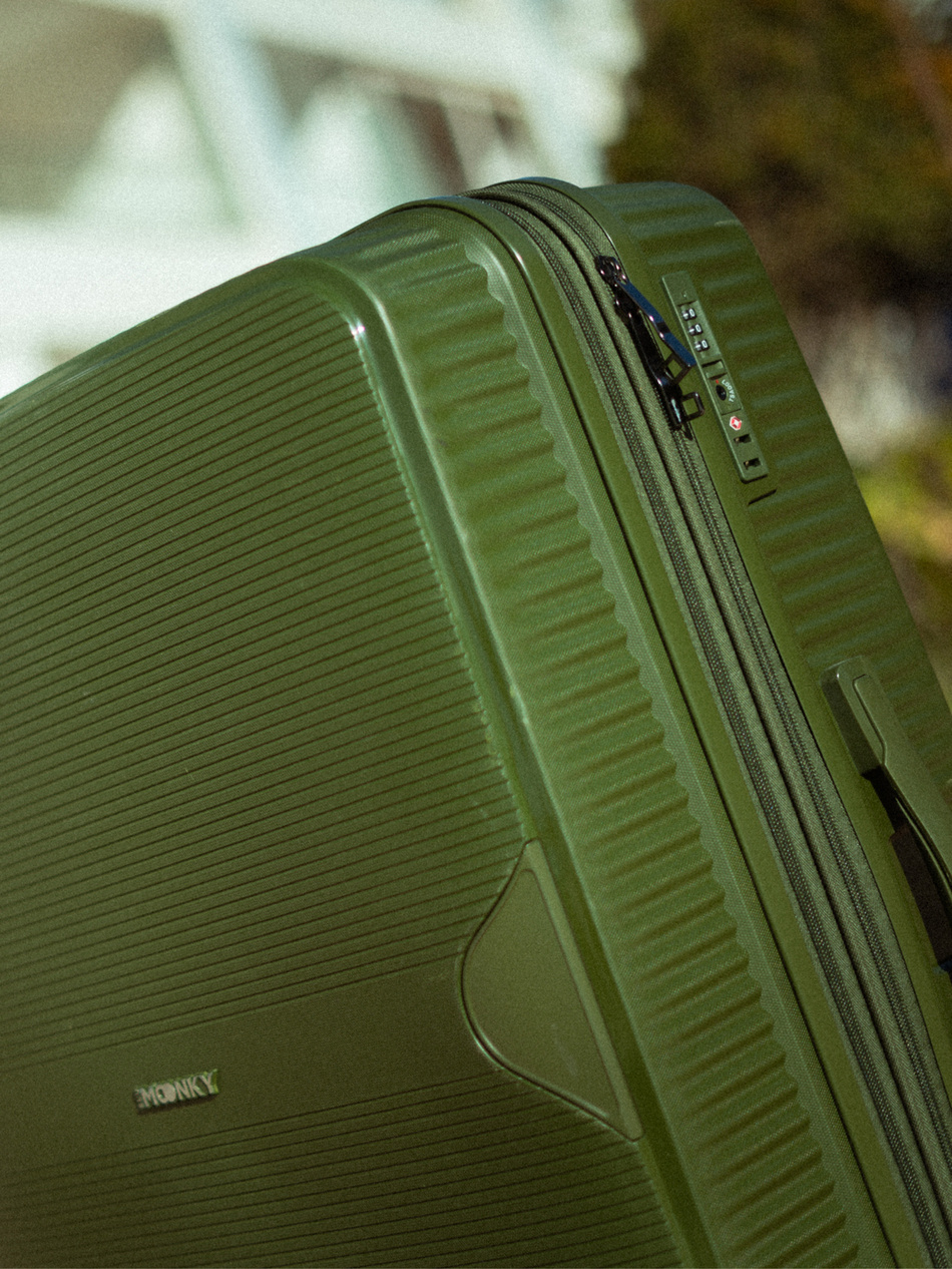 Walizka kabinowa BLU MOONKY Altair 55cm Moss Mood