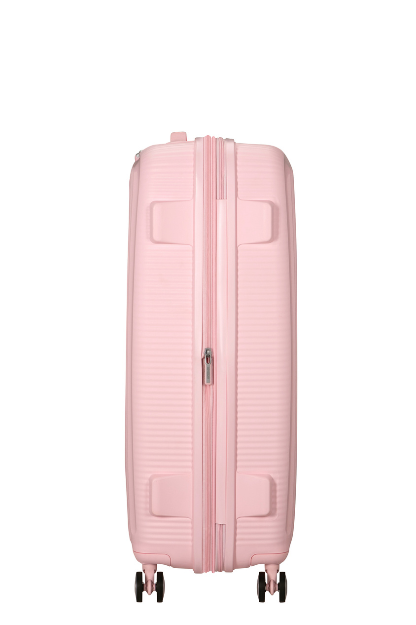 Walizka American Tourister Soundbox 77cm powiększana różowa jasna