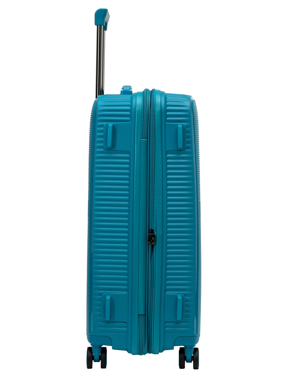 Walizka BLU MOONKY Altair 66cm niebieska powiększana