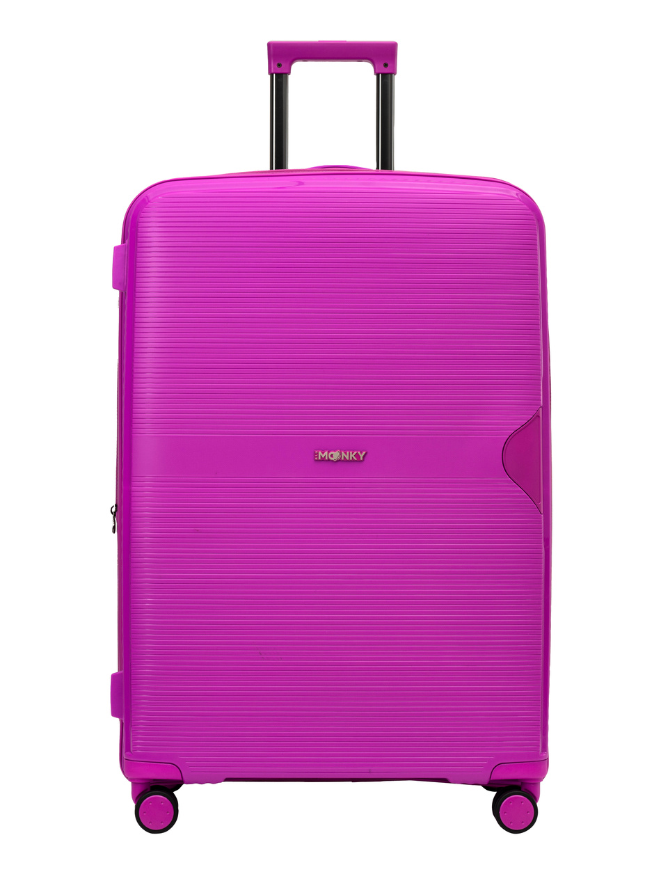 Walizka BLU MOONKY Altair 77cm powiększana Glow Berry