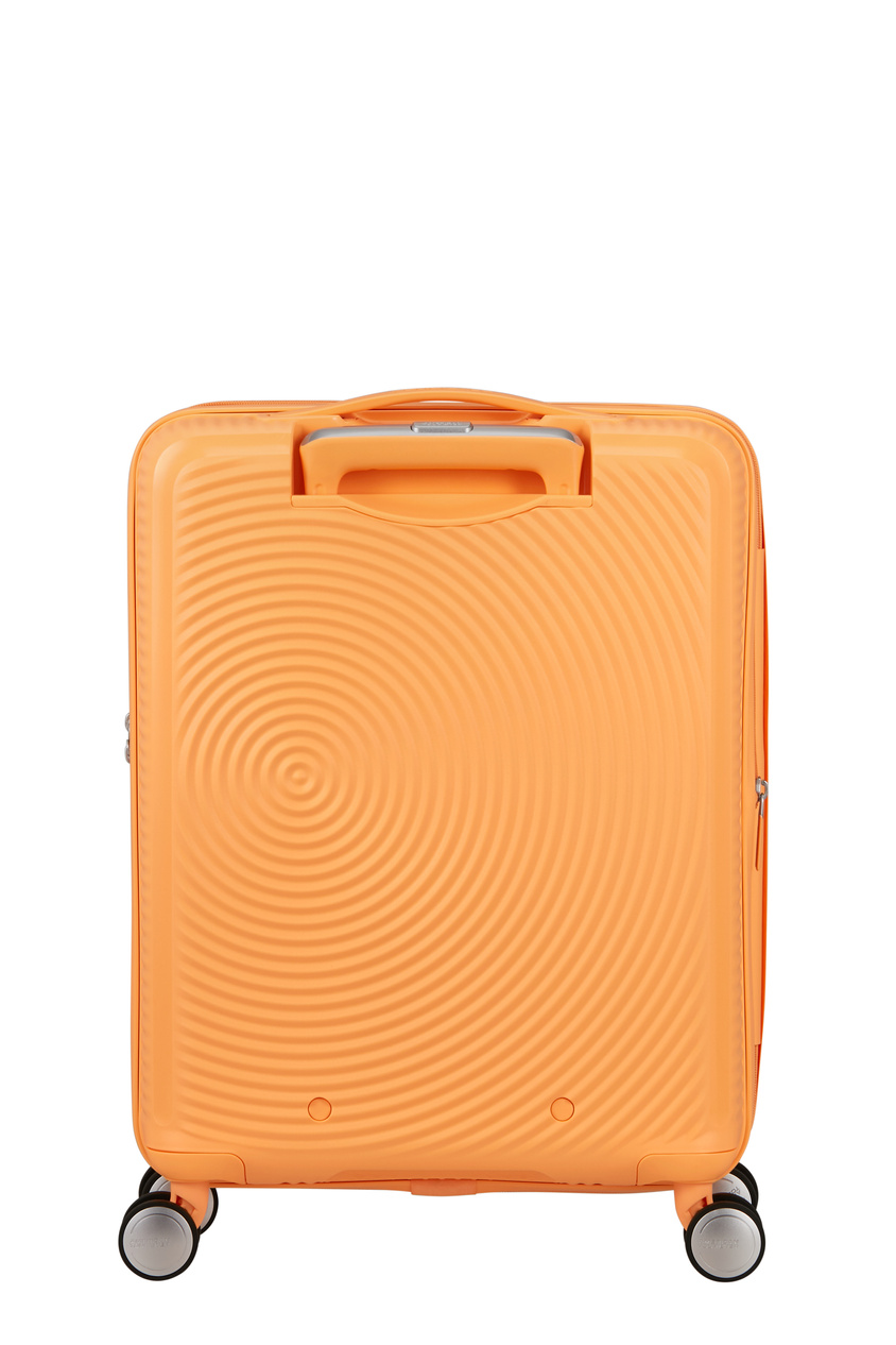 Walizka kabinowa American Tourister Soundbox 55cm powiększana Papaya Pop