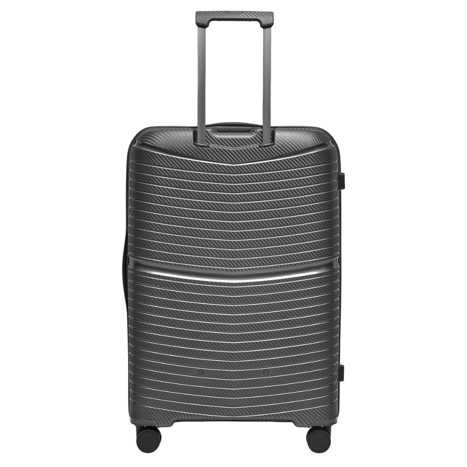 Walizka BLU MOONKY Charon 77cm szara powiększana