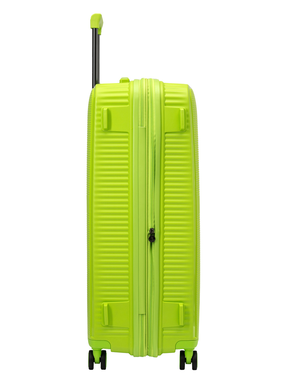 Walizka BLU MOONKY Altair 77cm limonka powiększana